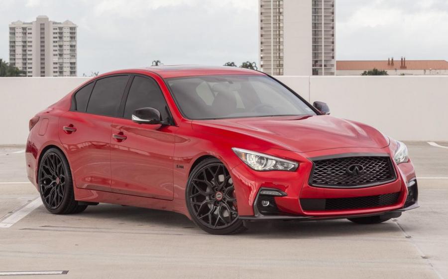 Infiniti Q50S by Naples Speed on Vossen Wheels (HF-2) '2018